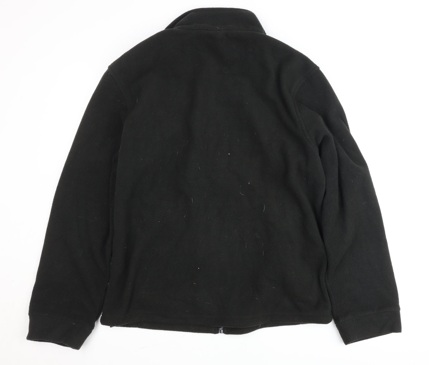 Regatta Mens Black Fleece Jacket M Full Zip Outdoor Casual