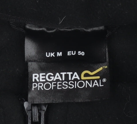 Regatta Mens Black Fleece Jacket M Full Zip Outdoor Casual