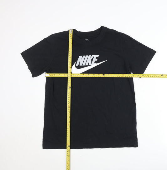 Nike Teens Black XL Graphic Logo Sports T-Shirt