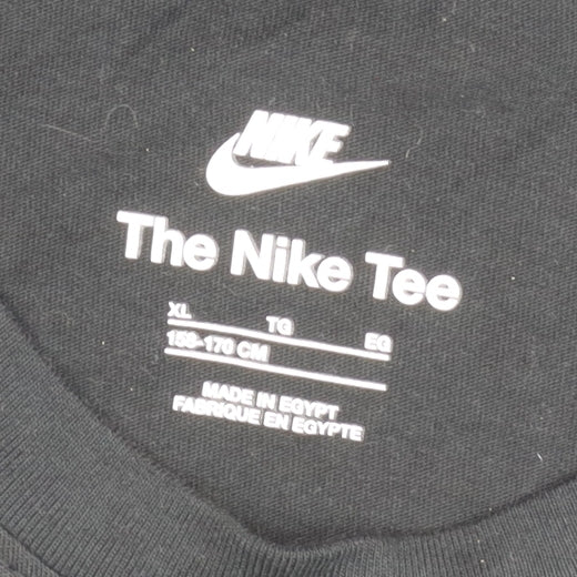 Nike Teens Black XL Graphic Logo Sports T-Shirt