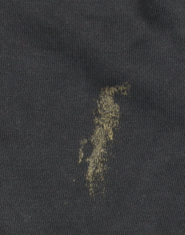 Nike Boys Black Full Zip Hooded Jacket 11-12 Years Cotton Blend