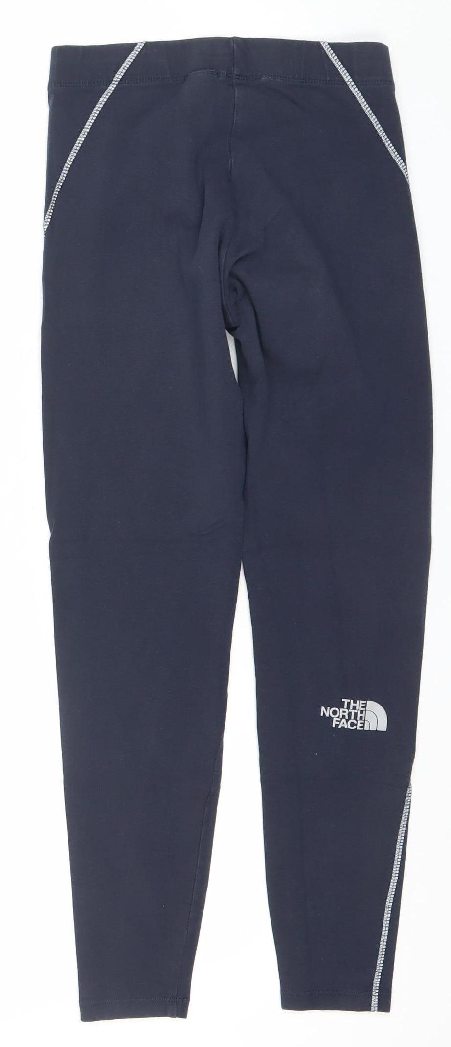 The North Face Womens Blue XS Slim Fit Reflective Leggings