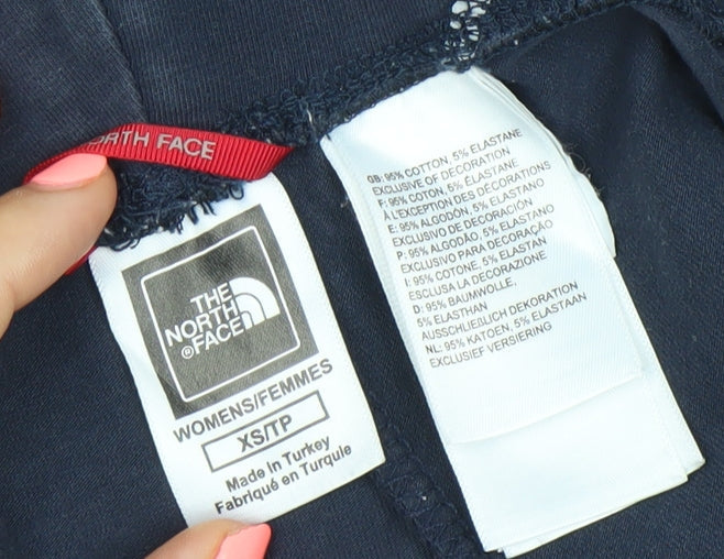 The North Face Womens Blue XS Slim Fit Reflective Leggings