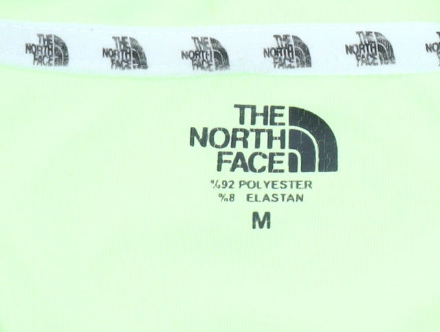 The North Face Womens Green Medium 1/4 Zip Pullover Sweatshirt