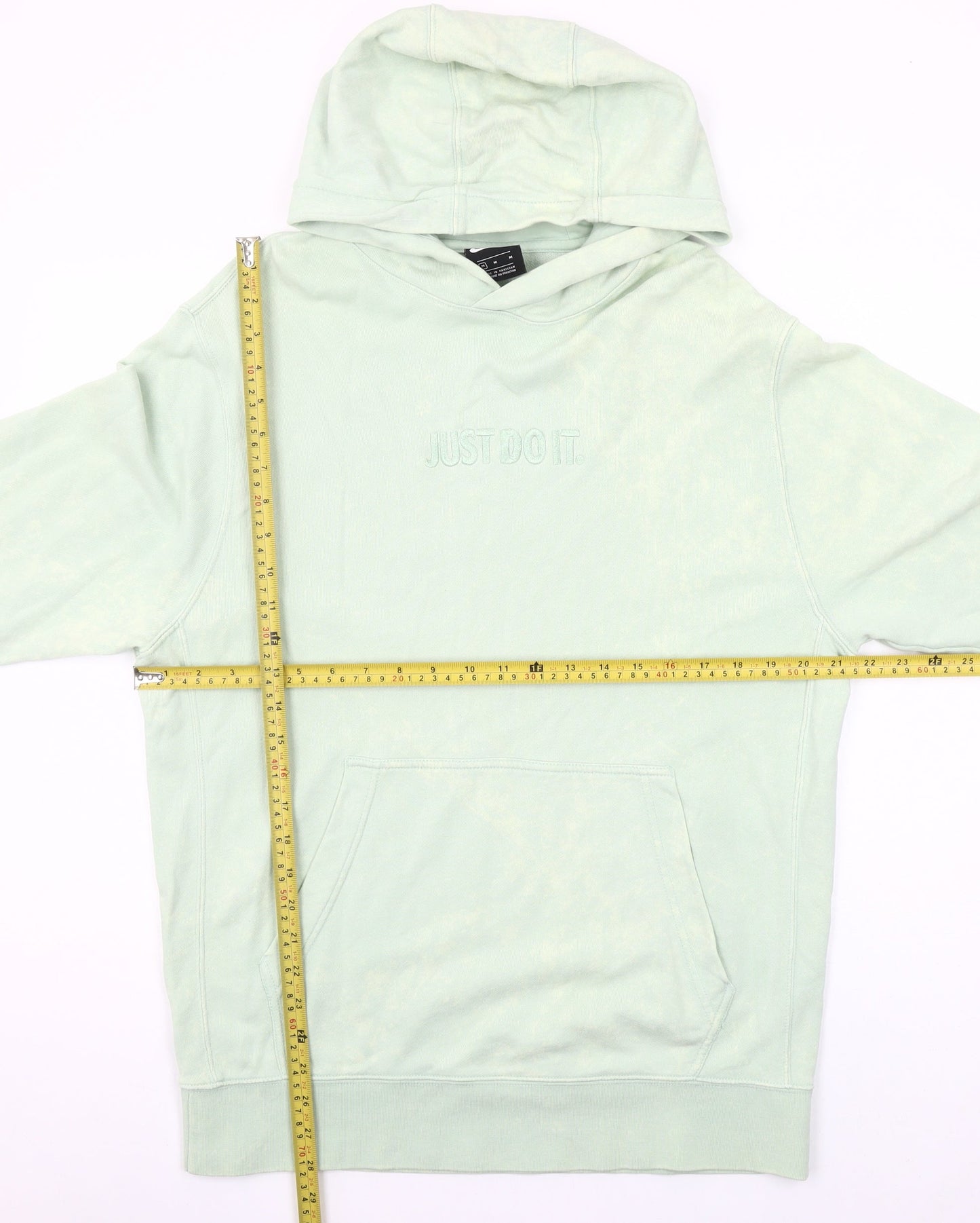 Nike Men’s Green Pullover Hoodie M Regular Fit Long Sleeve