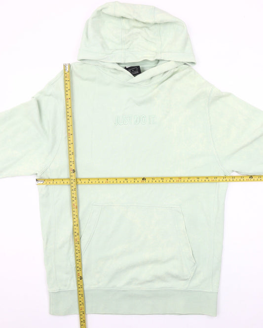 Nike Men’s Green Pullover Hoodie M Regular Fit Long Sleeve