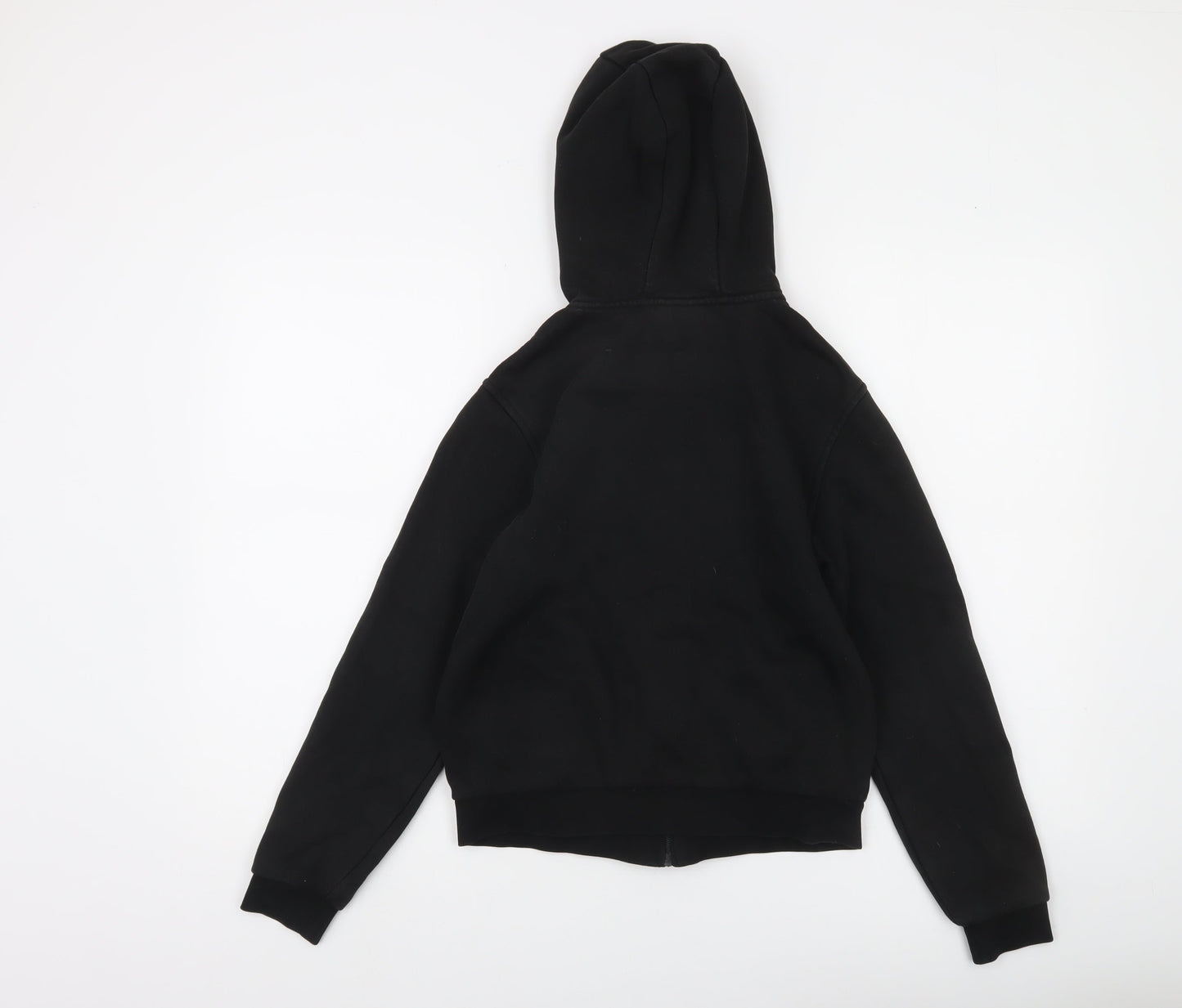 Lacoste Sport Boys Black Full Zip Hoodie 14 Years 164cm Cotton Blend