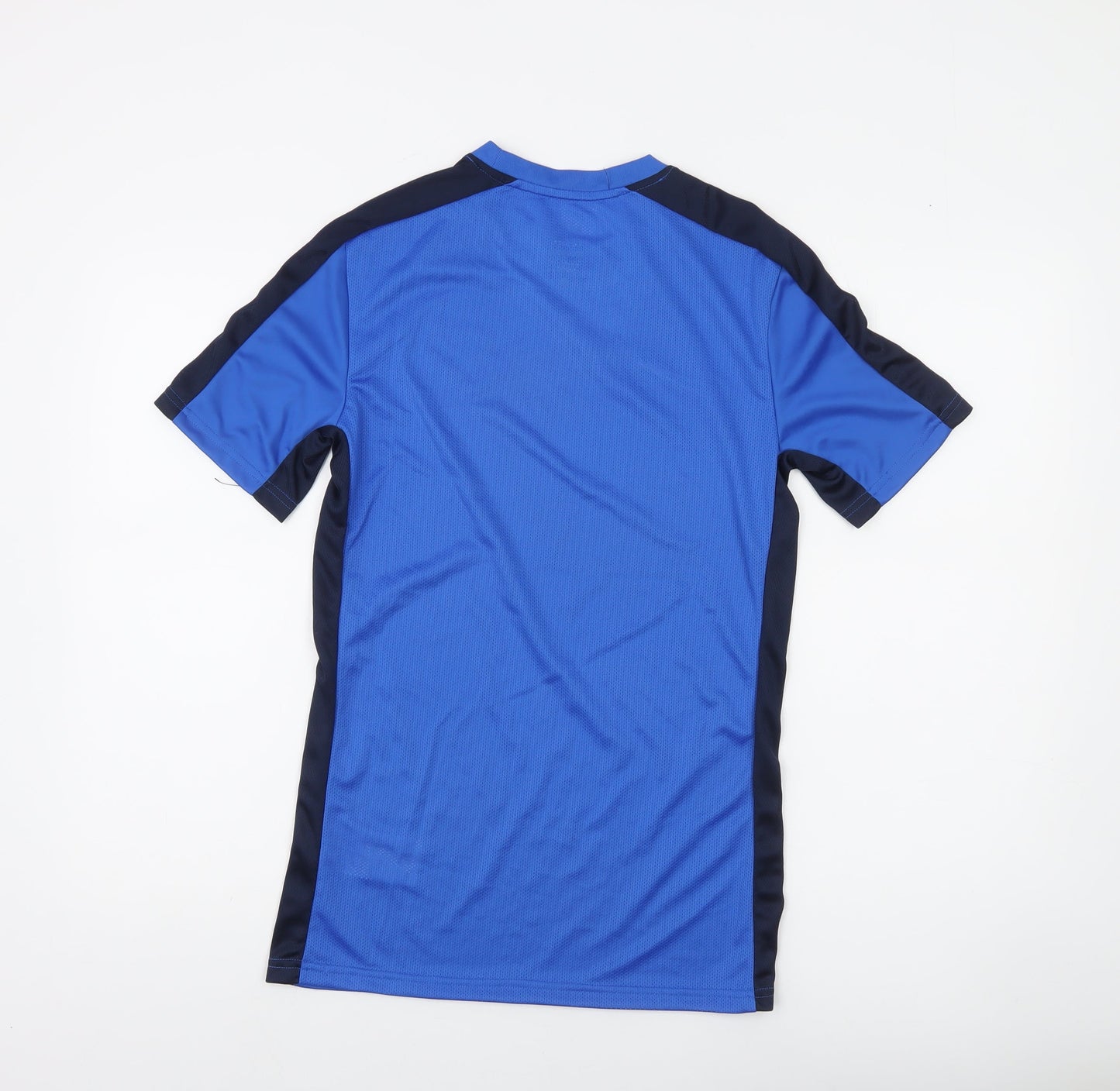 Nike Men's Blue Slim Fit Dri-FIT T-Shirt Size S Activewear Top