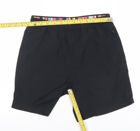 Nike Boys Black Dri-FIT Athletic Sports Shorts 10-12 Years Regular Fit