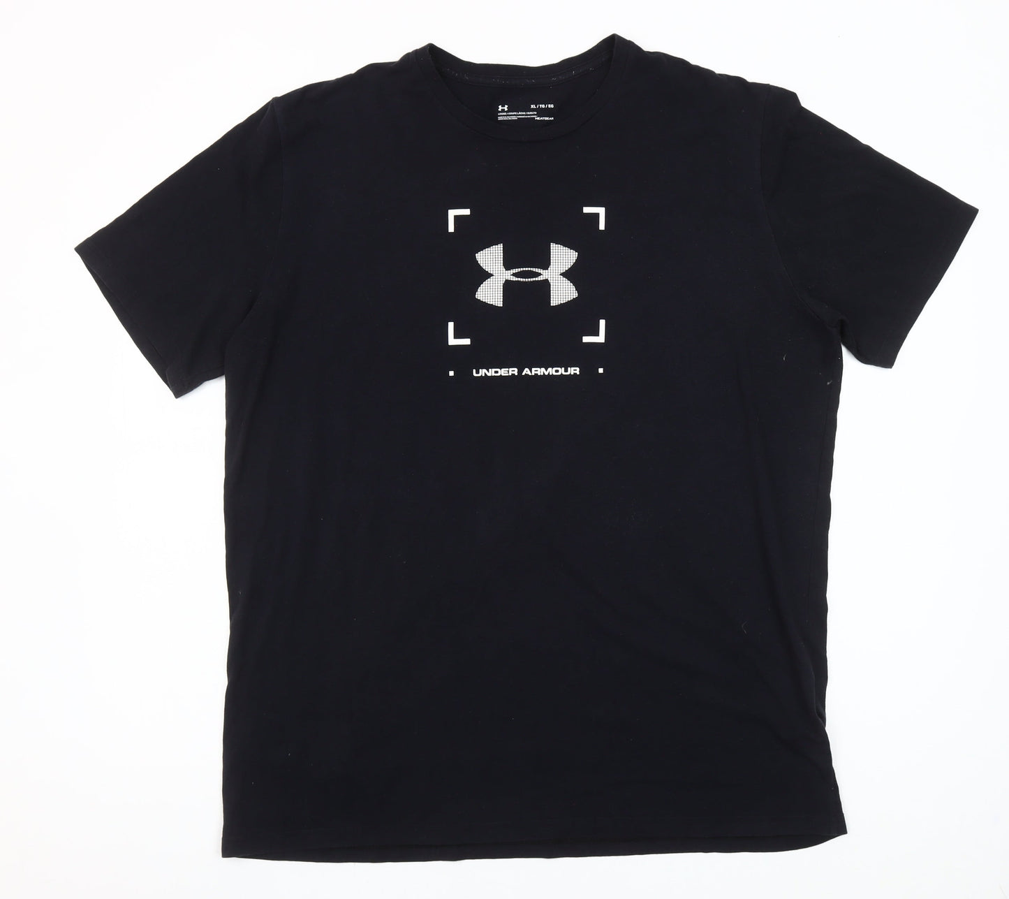 Under Armour Men's Black XL HeatGear Graphic Print Sports T-Shirt