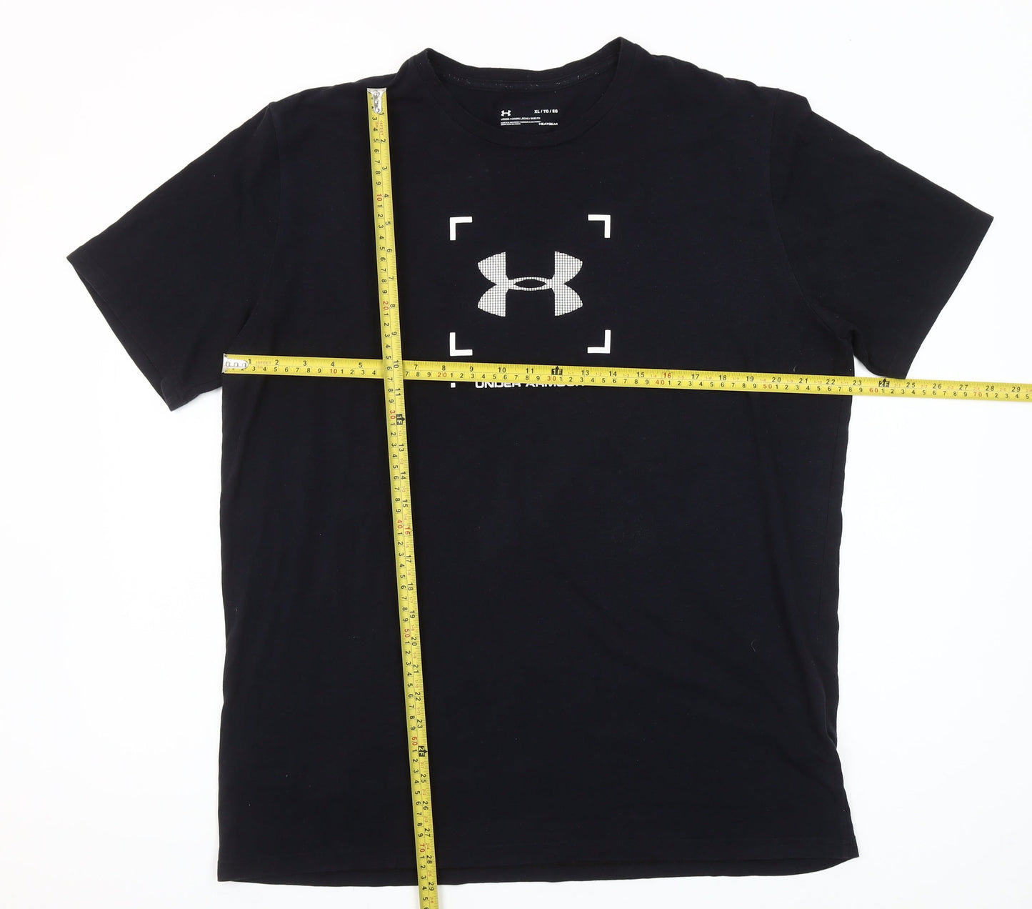Under Armour Men's Black XL HeatGear Graphic Print Sports T-Shirt