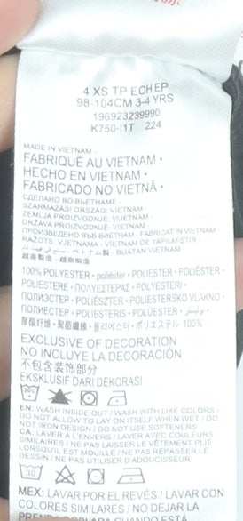 Nike Boys Black Dri-Fit Athletic Sports Shorts 3-4 Years