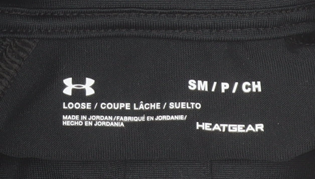 Under Armour Women's Black Small HeatGear 1/2 Zip Track Jacket