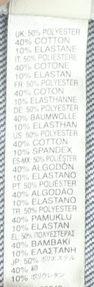 Diesel Women’s Blue Slim Fit Short Sleeve T-Shirt Size S