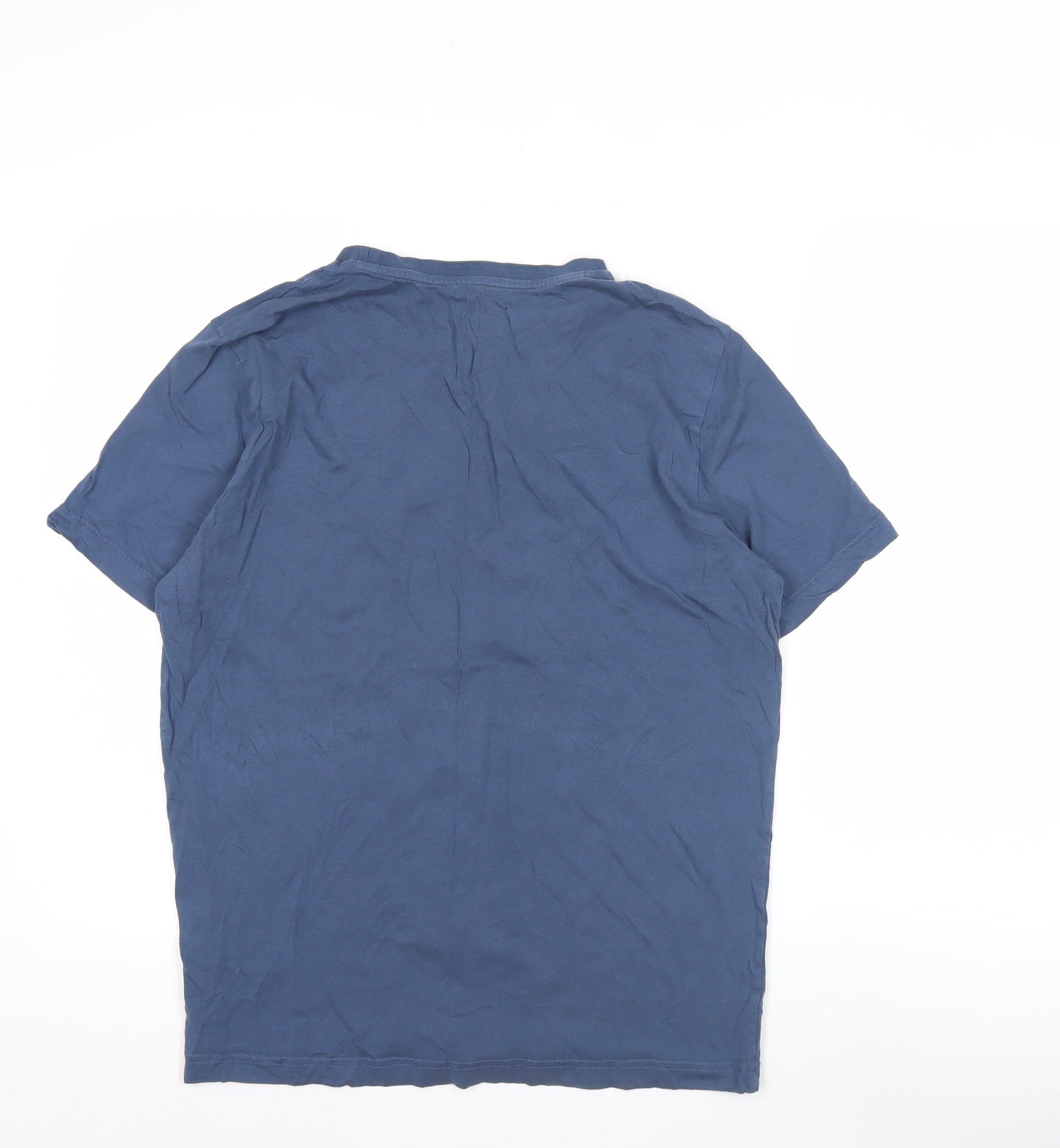 Puma Men's Blue Short Sleeve Crew Neck Graphic T-Shirt Size S