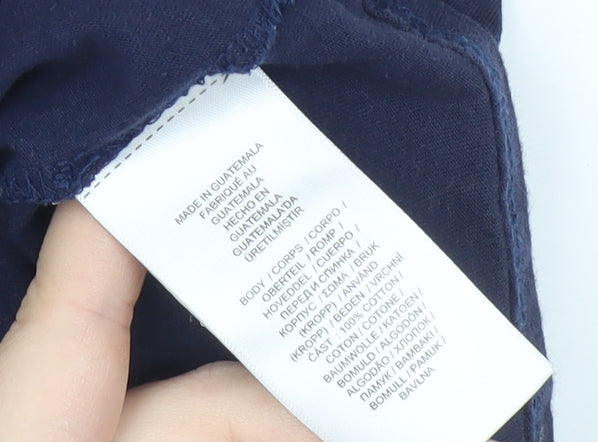 Ralph Lauren Boys Blue 4 Years Polo Graphic Christmas T-Shirt