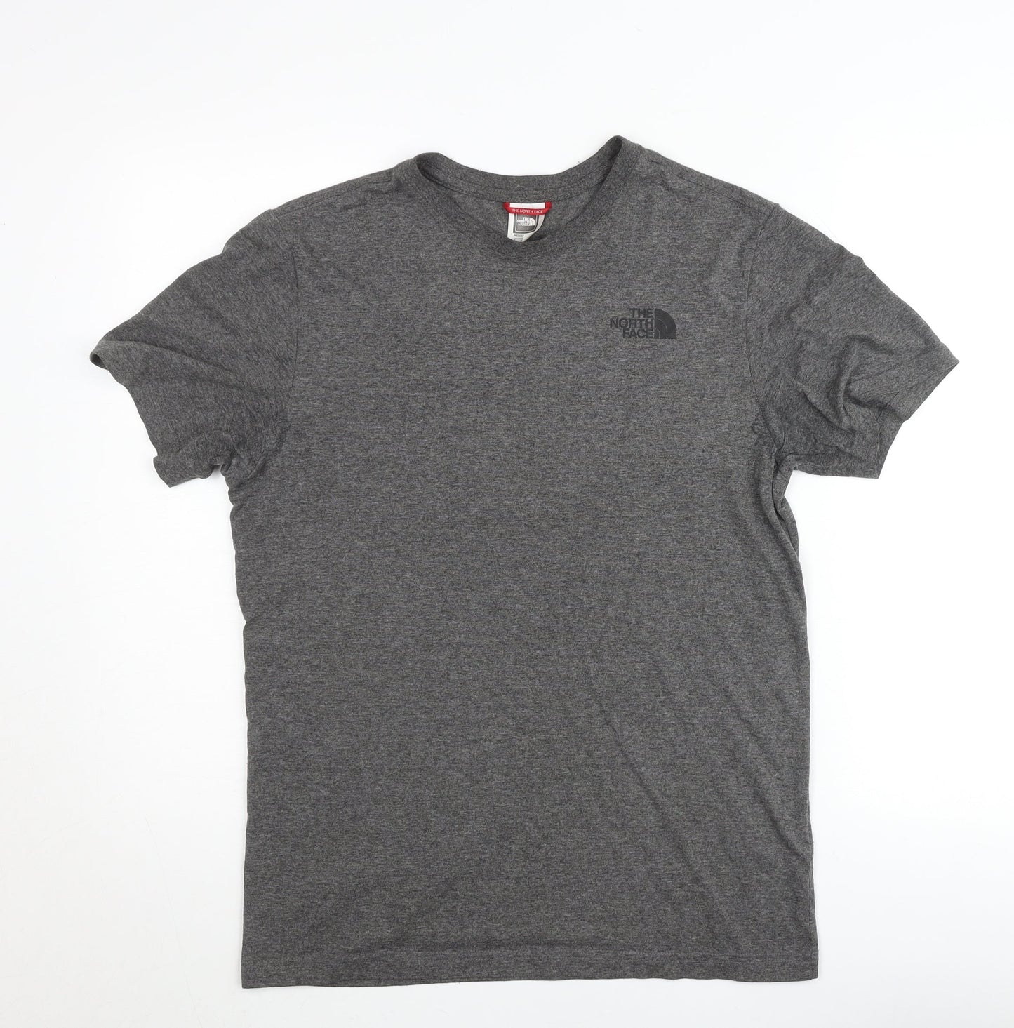 The North Face Men's Grey Short Sleeve Crew Neck T-Shirt Size S