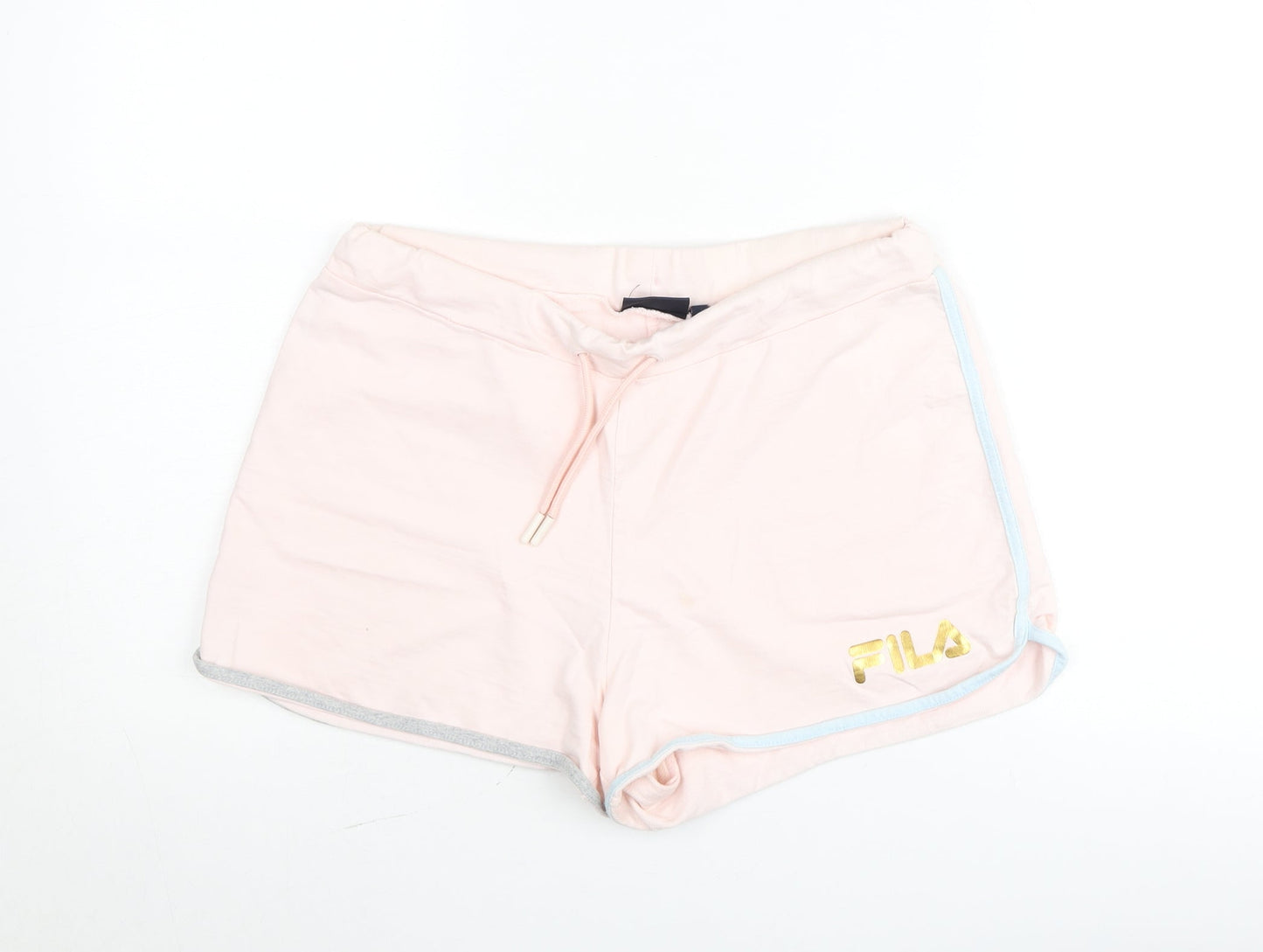 FILA Women's Pink Sweat Shorts Size M | Casual Activewear Gym