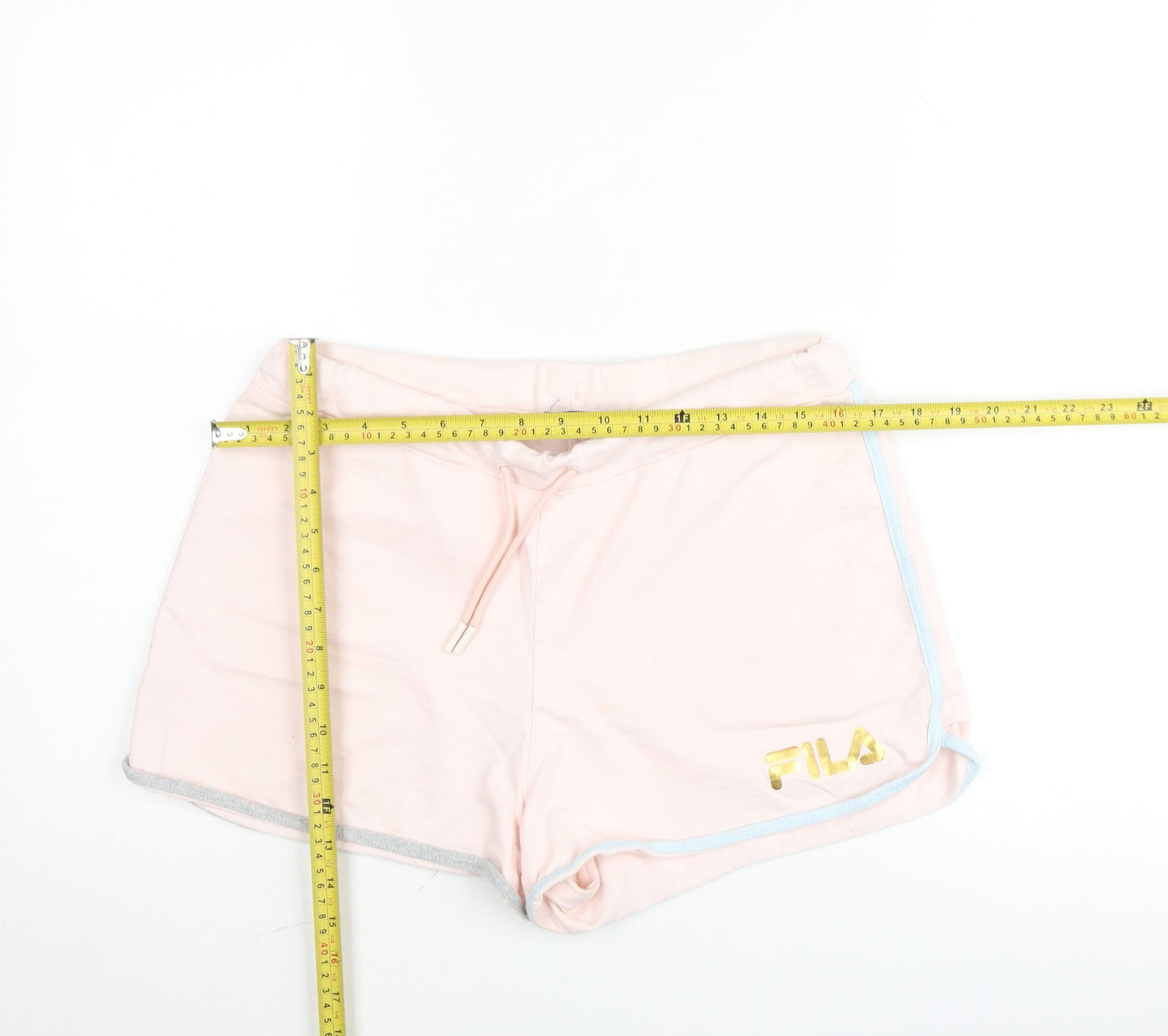 FILA Women's Pink Sweat Shorts Size M | Casual Activewear Gym