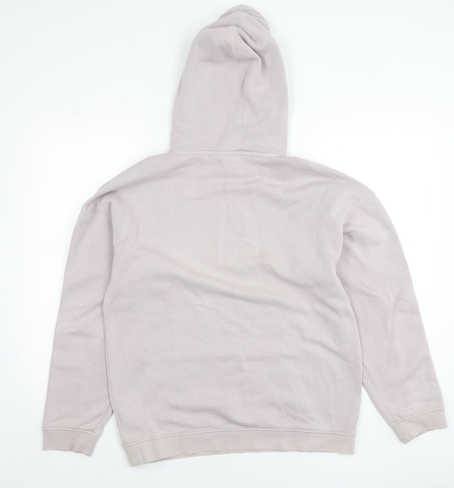 Adidas Mens Beige XS Pullover Hoodie with Logo & 3 Stripe Design