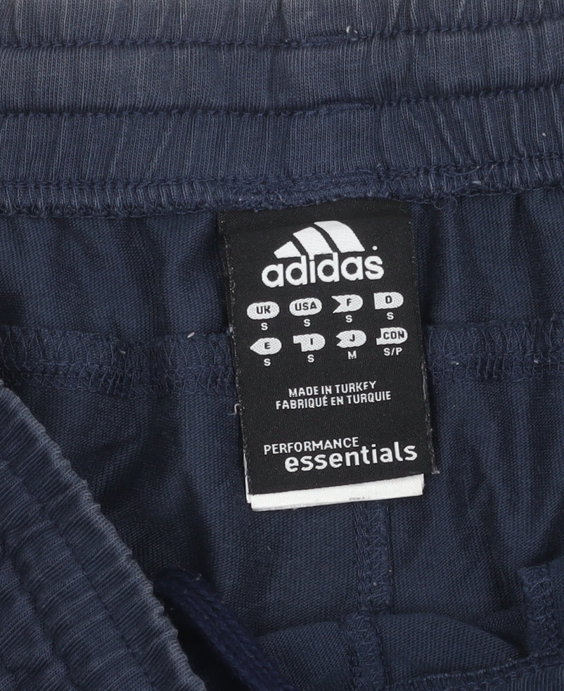 Adidas Men’s Blue Small Sweat Shorts Performance Essentials