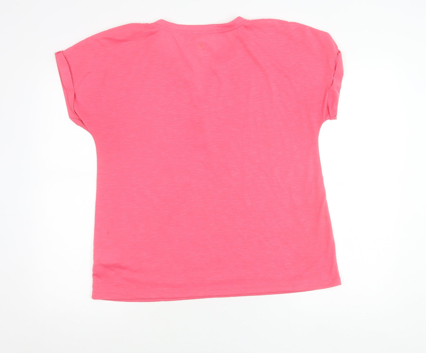 Mountain Warehouse Women's Pink Isocool Quick Dry V-Neck T-Shirt Size 16
