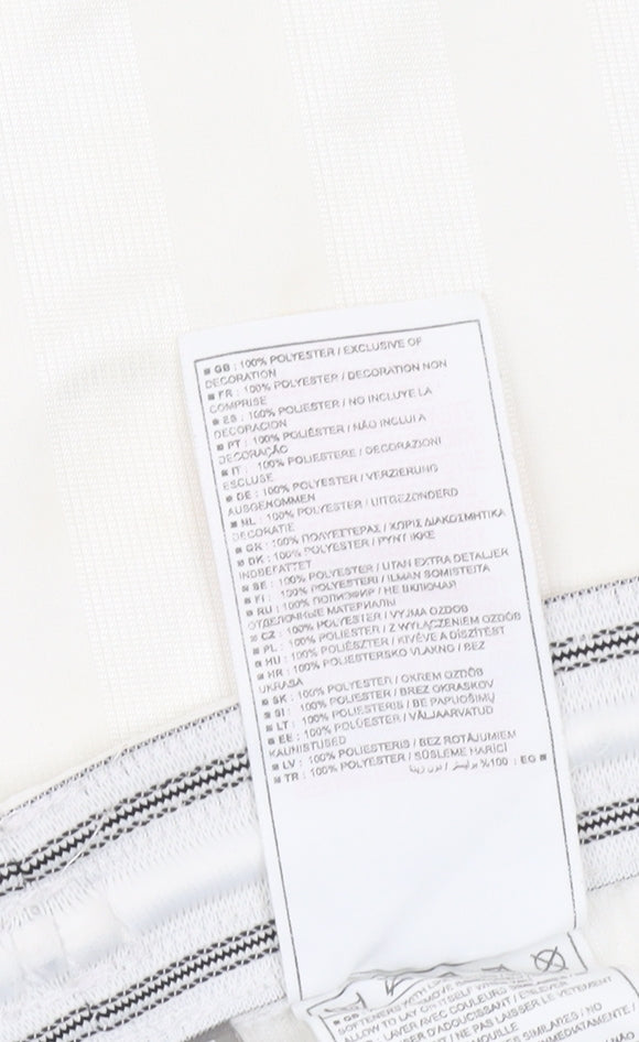 Nike Boys White L (12-13 Years) Athletic Activewear Shorts Lightweight