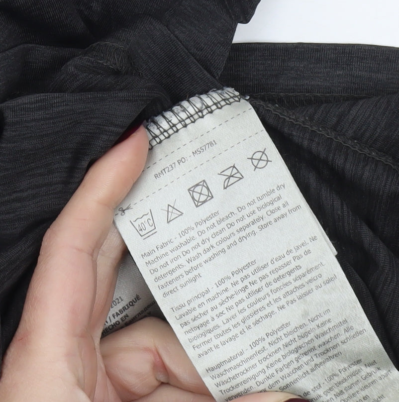 Regatta Mens Black XL Lightweight Quick Dry Sports T-Shirt