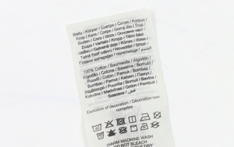 Jack & Jones Boys White 8 Years Cotton Logo T-Shirt