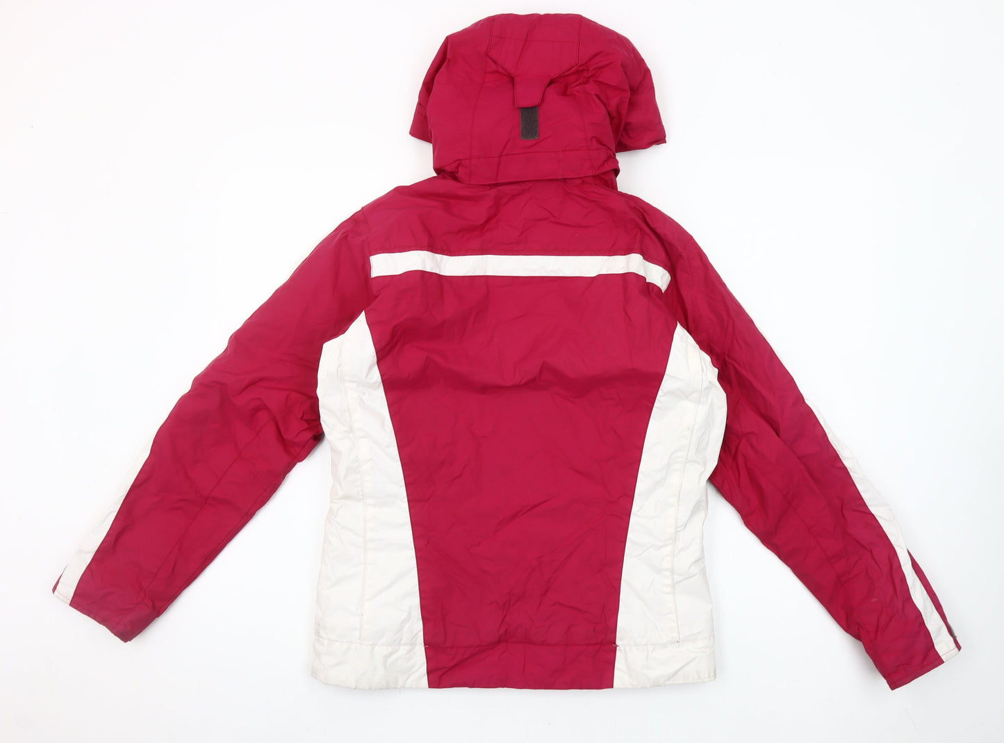 Columbia Women's Pink Ski Jacket Hooded Water Resistant S Regular Fit