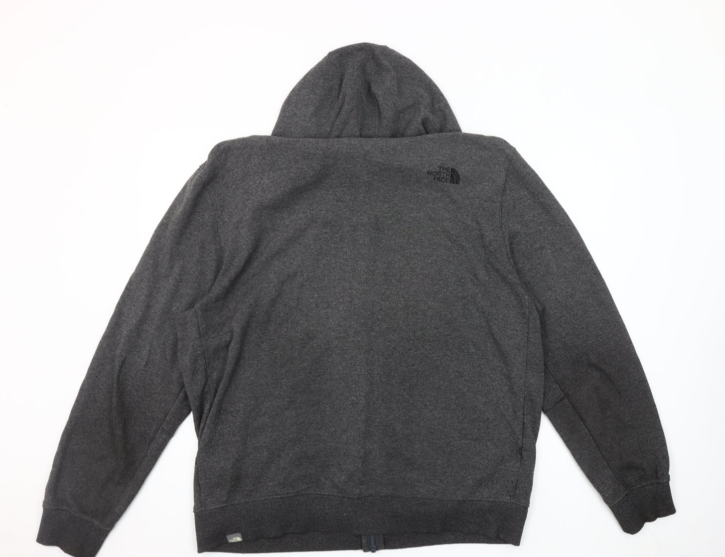 The North Face Men's Grey Full Zip Hoodie XL Regular Fit