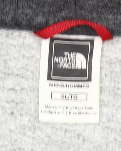 The North Face Men's Grey Full Zip Hoodie XL Regular Fit