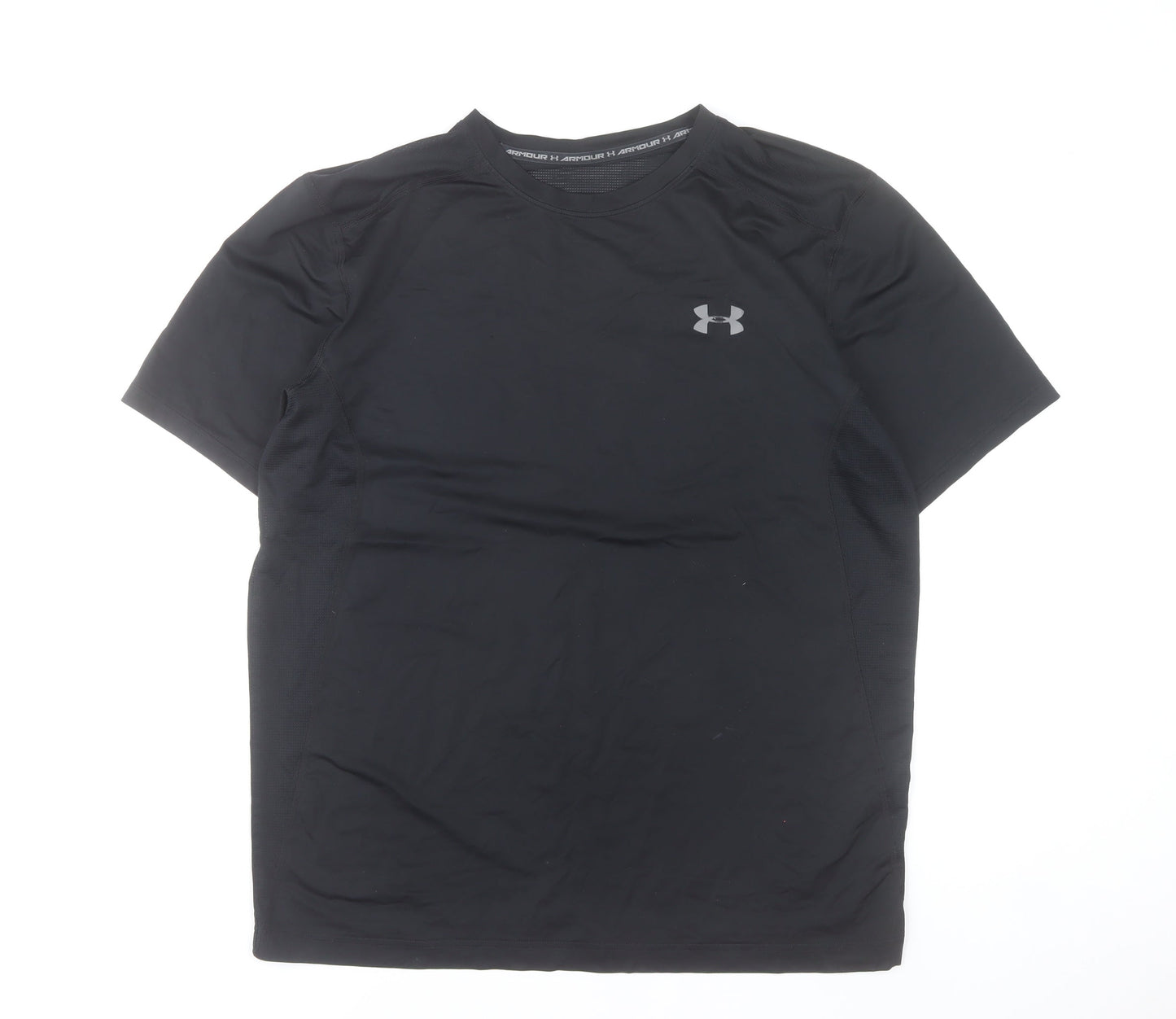 Under Armour Men's Black Medium Compression Short Sleeve Gym T-Shirt