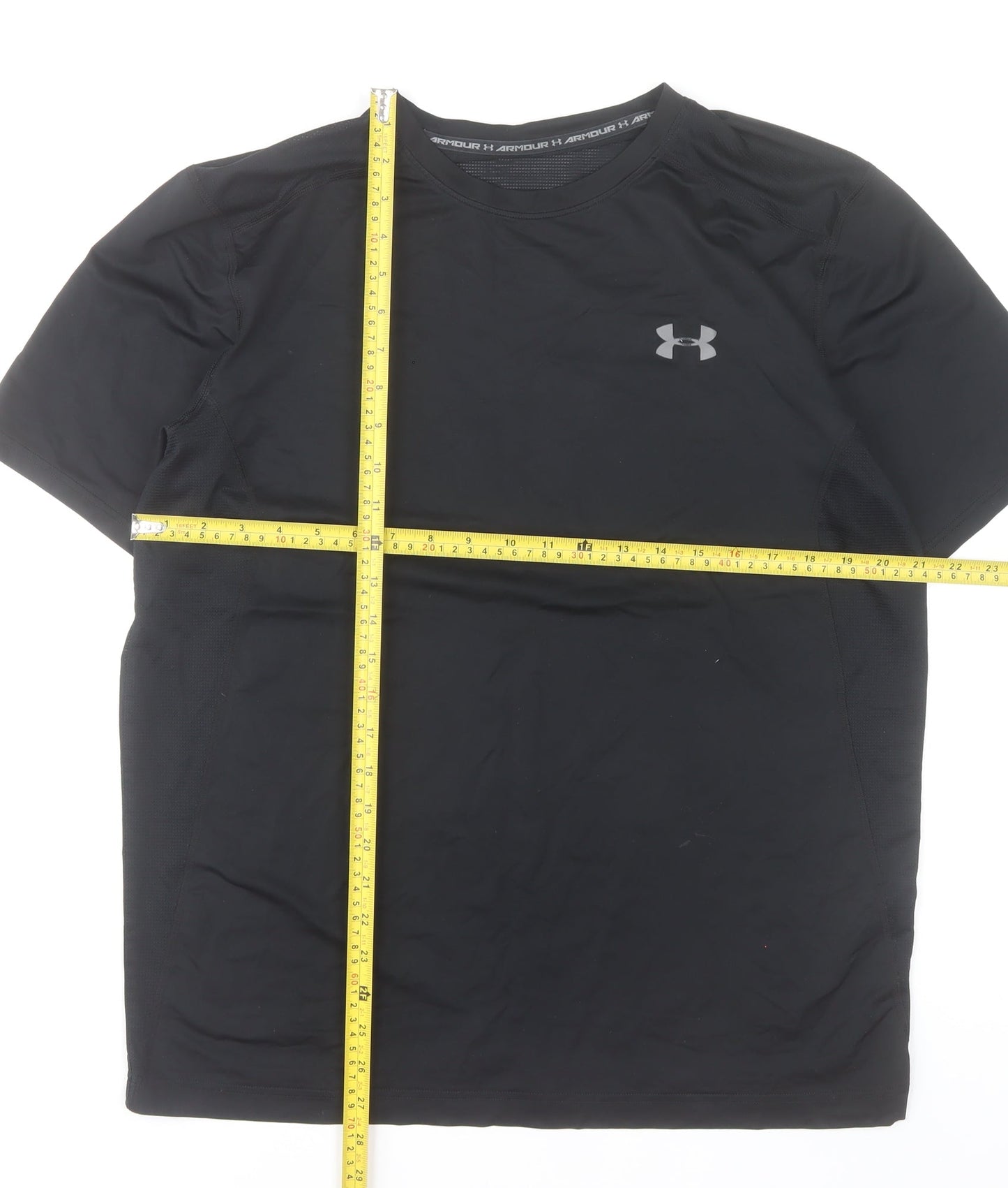 Under Armour Men's Black Medium Compression Short Sleeve Gym T-Shirt