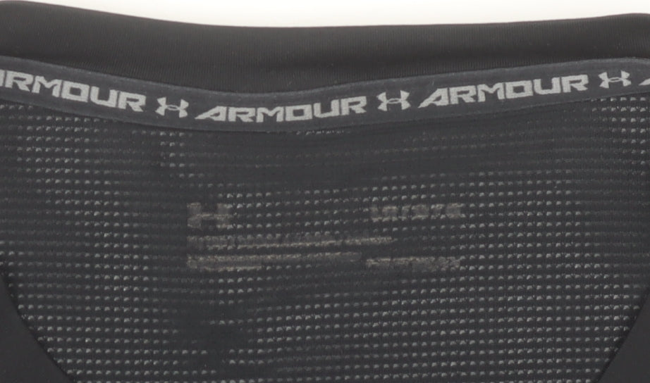 Under Armour Men's Black Medium Compression Short Sleeve Gym T-Shirt