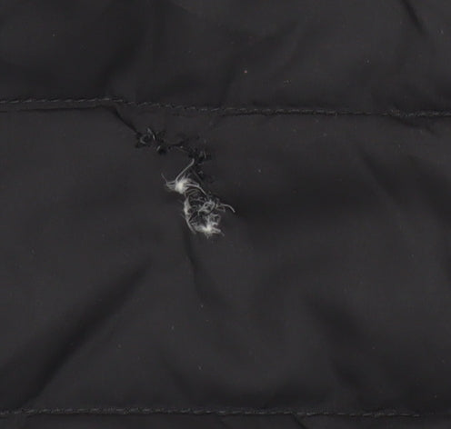 Emporio Armani EA7 Men's Black Puffer Jacket L Regular Fit Zip Up