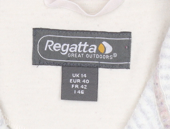 Womens UK 14 Regular Regatta Beige Pullover Sweatshirt