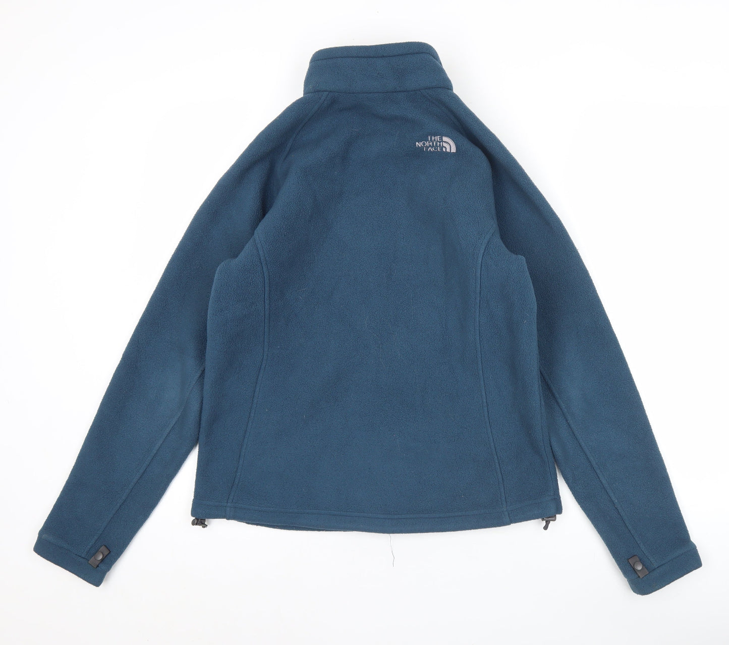 The North Face Women Blue Fleece Full Zip Jacket Size M