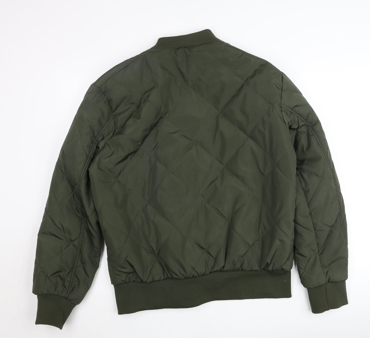 Regatta Women’s Green Quilted Bomber Jacket L Lightweight Casual