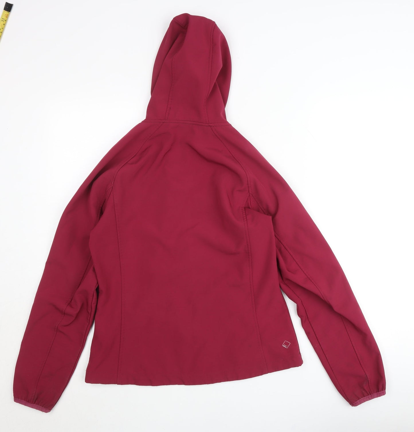 Regatta Women Red Softshell Hooded Jacket UK 8 Waterproof Outdoor Coat