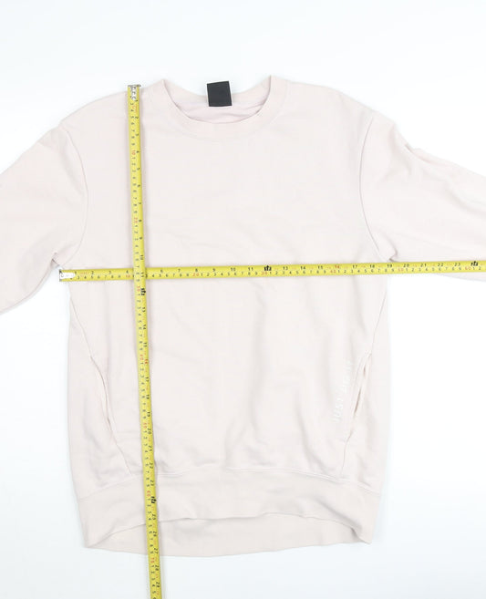 Nike Women's Beige Dri-Fit Pullover Crew Neck Jumper XS