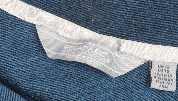 Regatta Mens Blue 1/4 Zip Outdoor Pullover Sweatshirt Size M