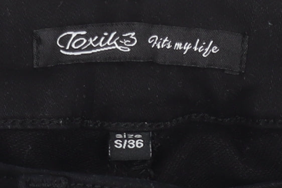 Additional view of Toxik 3 Women's Black Skinny Jeans S Slim Fit Stretch Denim