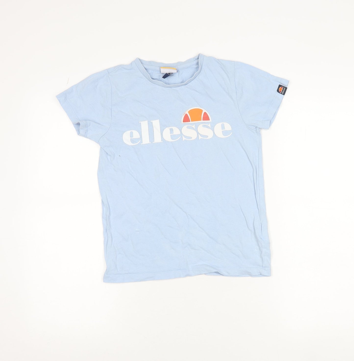 Ellesse Boys Blue Logo Short Sleeve Cotton T-Shirt 8-9 Years