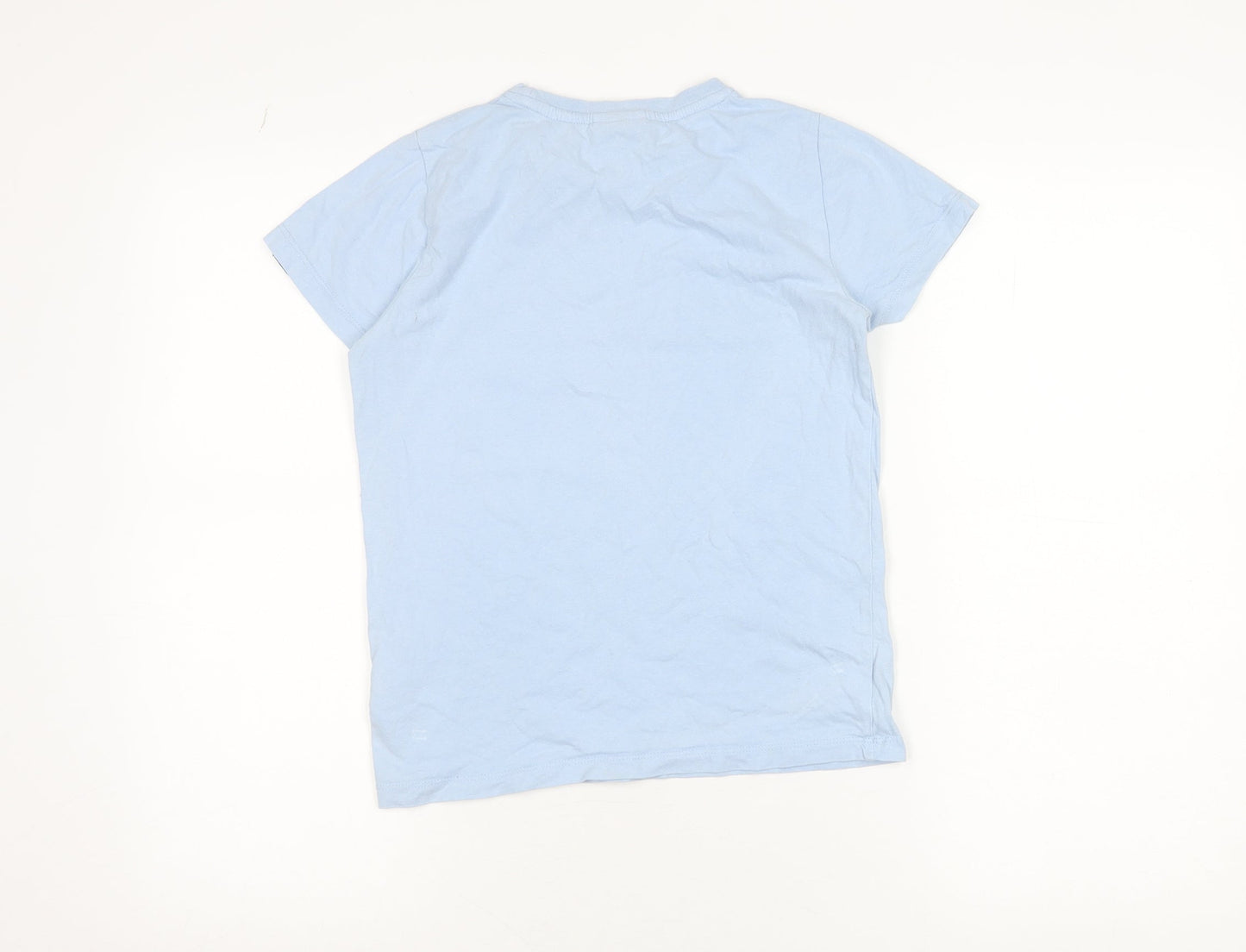 Ellesse Boys Blue Logo Short Sleeve Cotton T-Shirt 8-9 Years