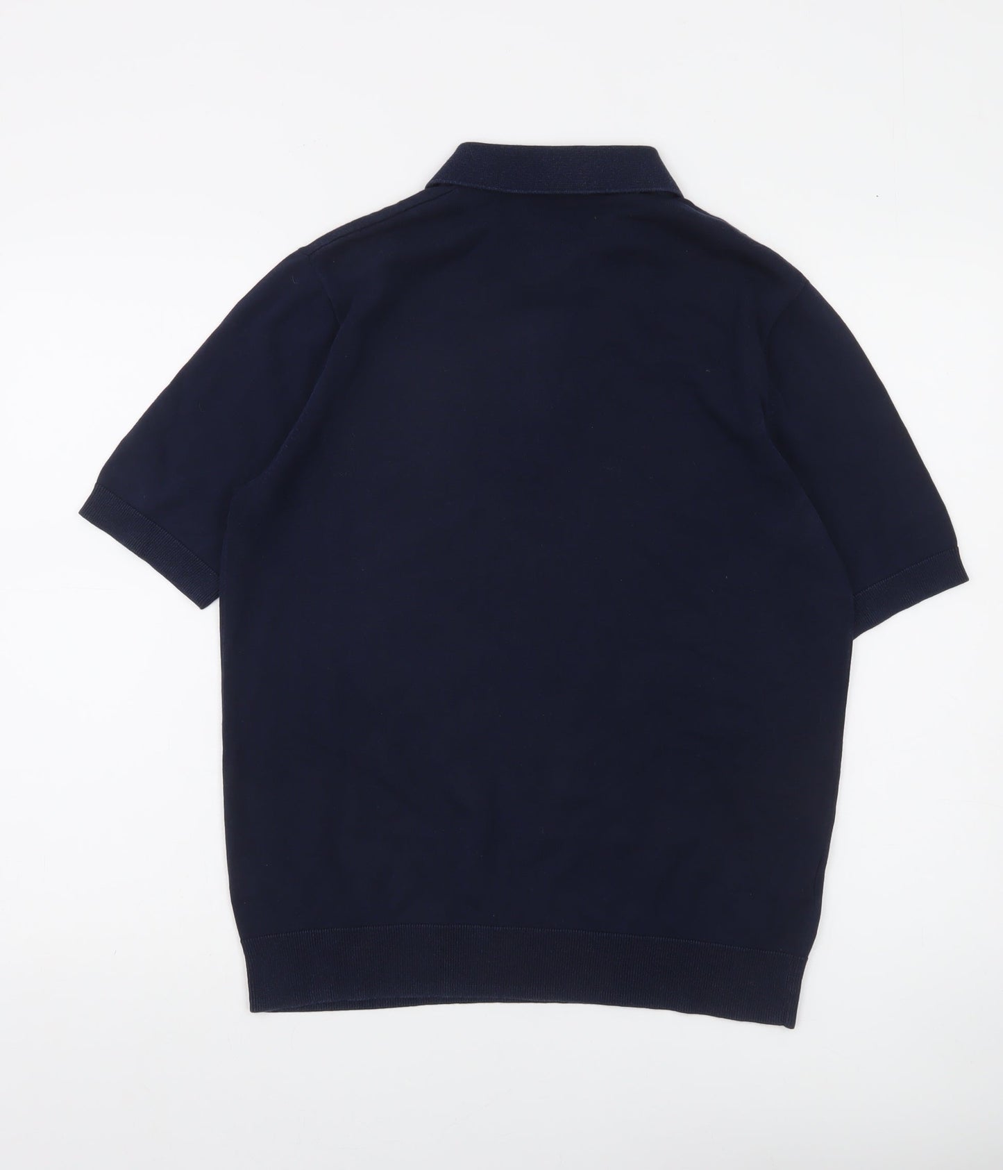 Fred Perry Men's Blue Cotton Polo Shirt Size M Classic Fit