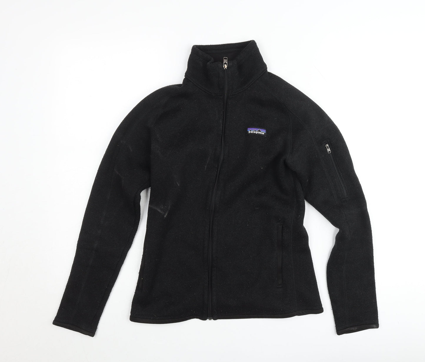 Patagonia Women's Black Fleece Full Zip Jacket Size S