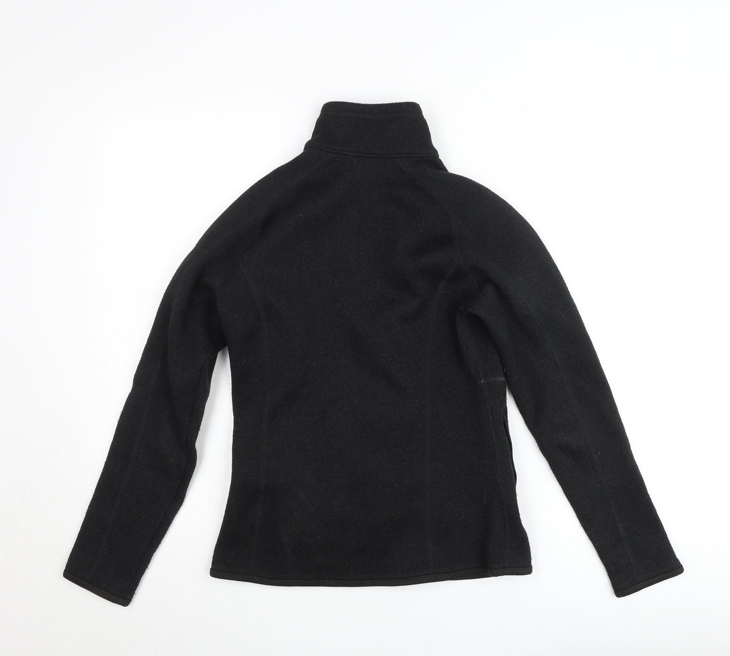 Patagonia Women's Black Fleece Full Zip Jacket Size S