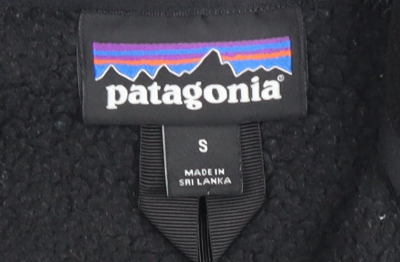 Patagonia Women's Black Fleece Full Zip Jacket Size S