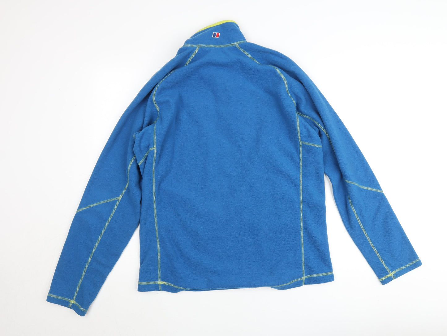 Berghaus Men’s Blue Fleece 1/4 Zip Pullover Sweatshirt L